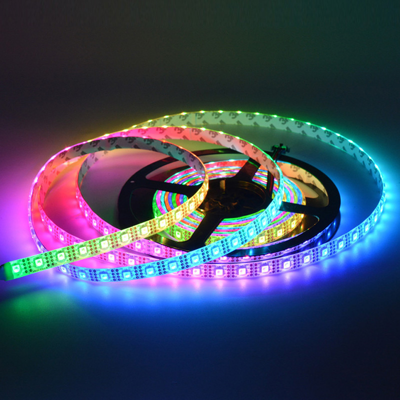 HD108 Individually Addressable RGB Pixel LED Flexible Strip Lights DC5V Full Color Changing HD108 Individually Addressable RGB Pixel LED Flexible Strip Lights DC5V Full Color Changing